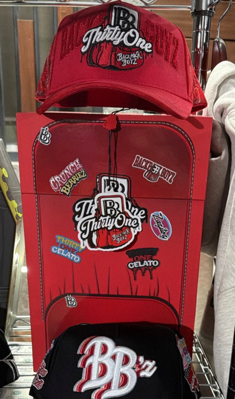 31 hats x bacpack boys “la mochila”