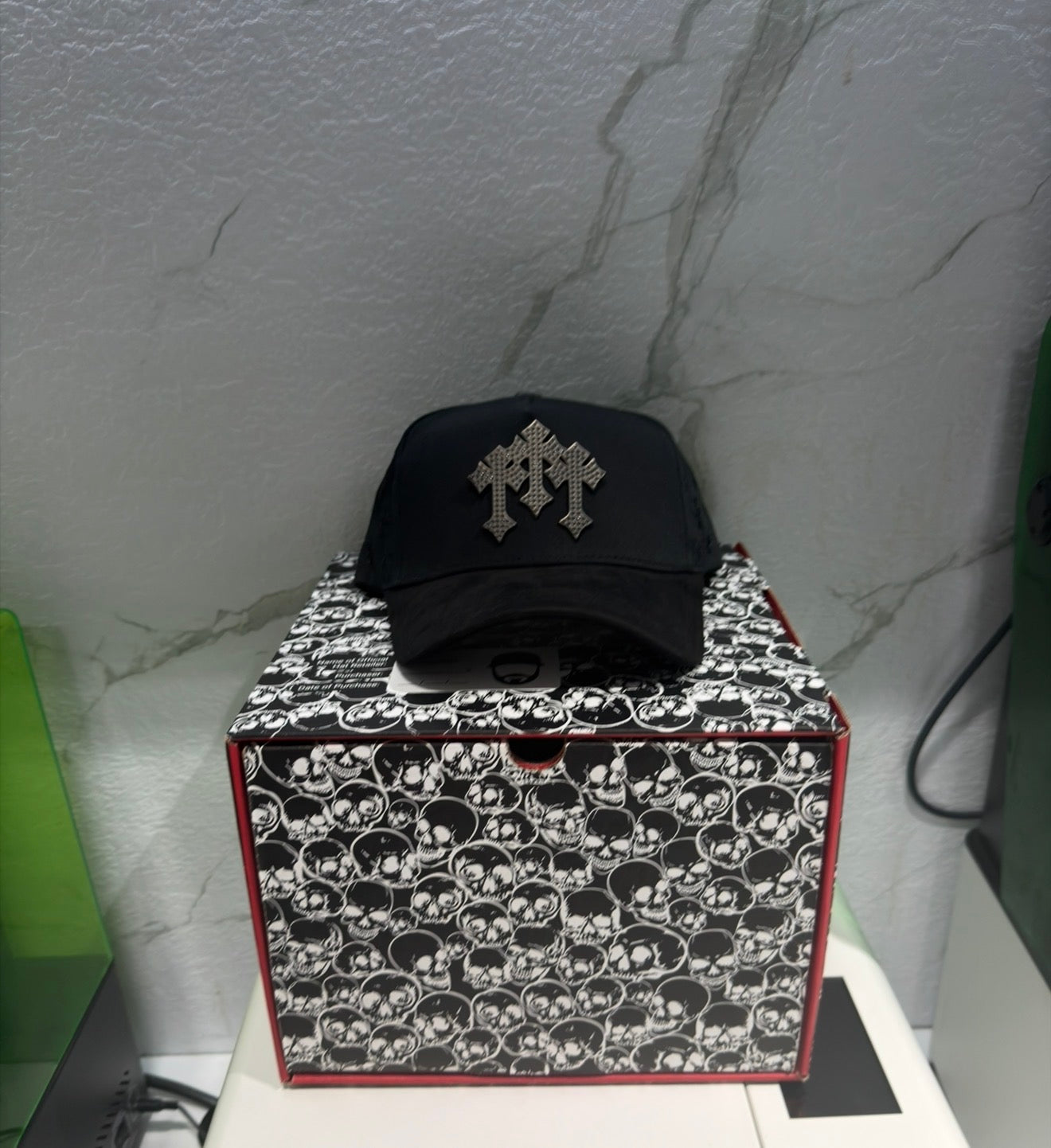 Barbas hats x Rich de Kids "Chrome blackout"