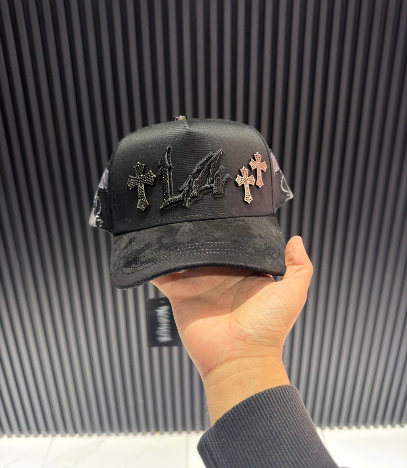 Rico hats “la chrome black out”