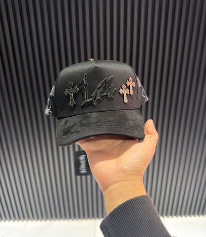 Rico hats “la chrome black out”