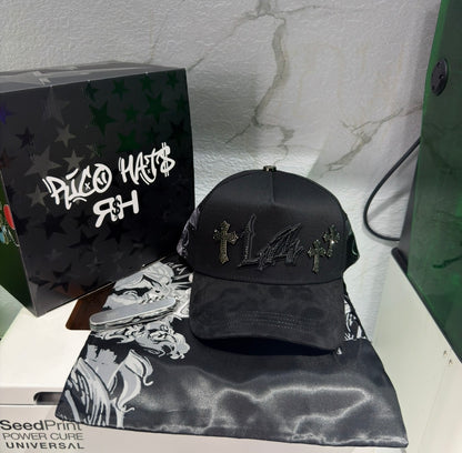 Rico hats “la chrome black out”