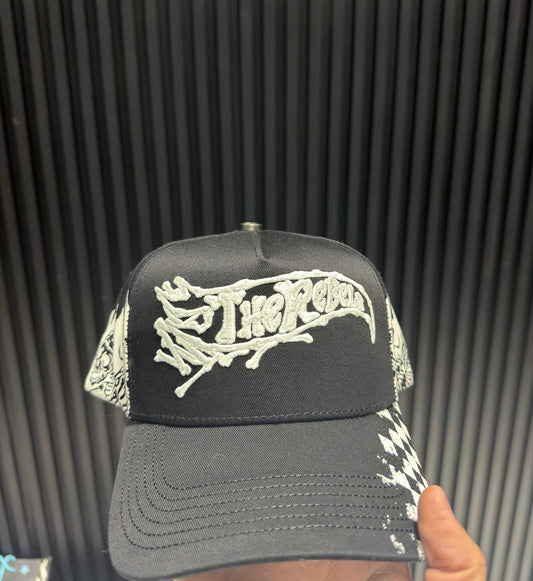 Rebel hats “skull Helly”